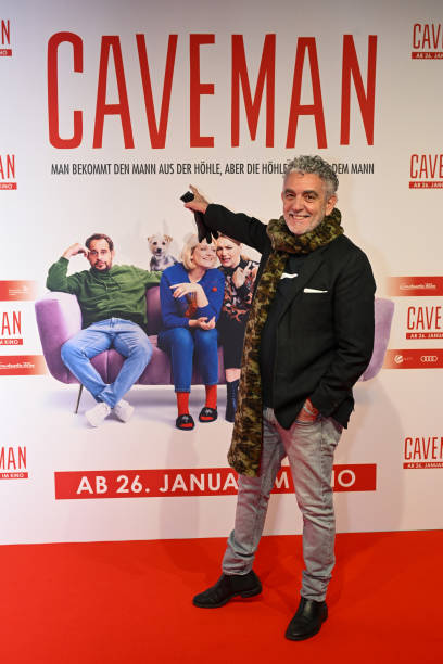 DEU: "Caveman" Premiere In Munich