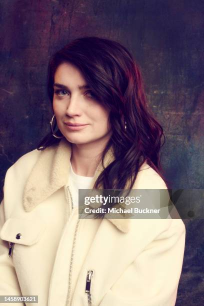 Eve Hewson of ‘Flora & Son’ is photographed for Deadline at the Deadline Studio during the 2023 Sundance Film Festival at the Hotel Park City on...