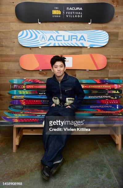 Rich Brian attends Acura Festival Village at Sundance Film Festival 2023 on January 23, 2023 in Park City, Utah.
