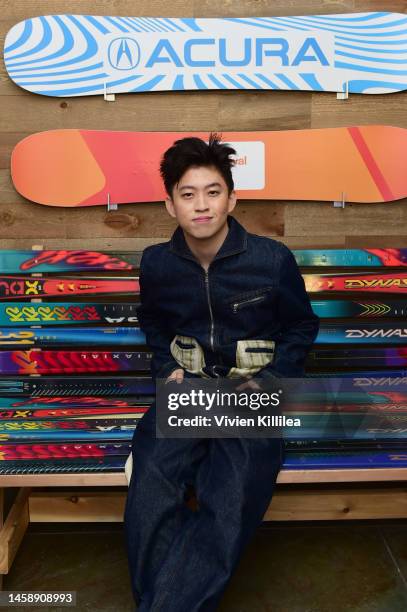 Rich Brian attends Acura Festival Village at Sundance Film Festival 2023 on January 23, 2023 in Park City, Utah.