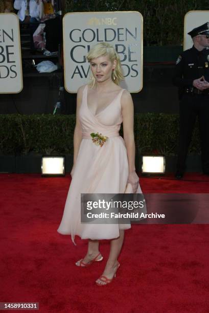 Elisha Cuthbert attends the 61st Annual Golden Globe Awards at the Beverly Hilton Hotel in Los Angeles.