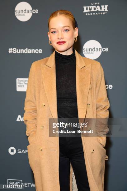 Jane Levy attends the 2023 Sundance Film Festival "A Little Prayer" Premiere at The Ray Theatre on January 23, 2023 in Park City, Utah.