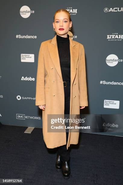 Jane Levy attends the 2023 Sundance Film Festival "A Little Prayer" Premiere at The Ray Theatre on January 23, 2023 in Park City, Utah.