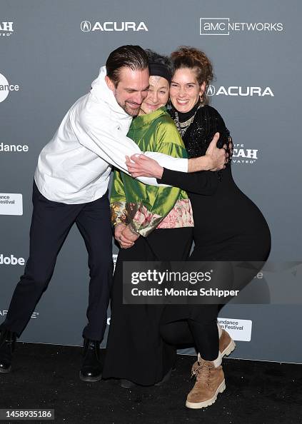 Emile Hertling Péronard, Aaju Peter, and Lin Alluna attend the 2023