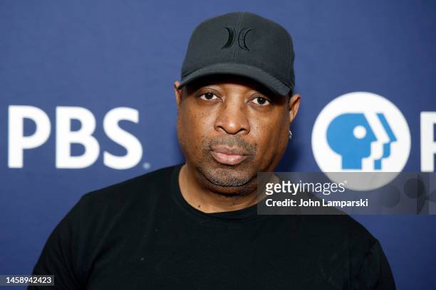 Chuck D attends PBS and Chuck D host "Fight The Power: How Hip Hop Changed The World" Special Preview at Schomburg Center for Research in Black...