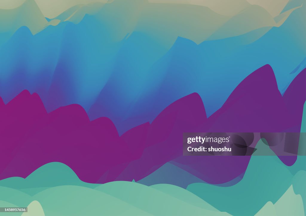 Abstract Fluidity Style Smooth Color Gradient Pattern Background High ...