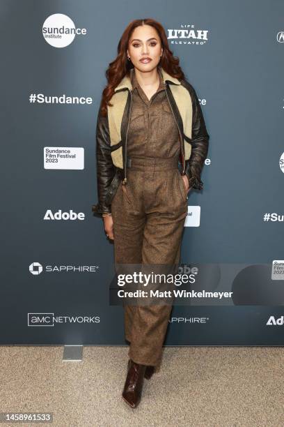 Ayesha Curry attends the 2023 Sundance Film Festival "Stephen Curry: Underrated" Premiere at Eccles Center Theatre on January 23, 2023 in Park City,...