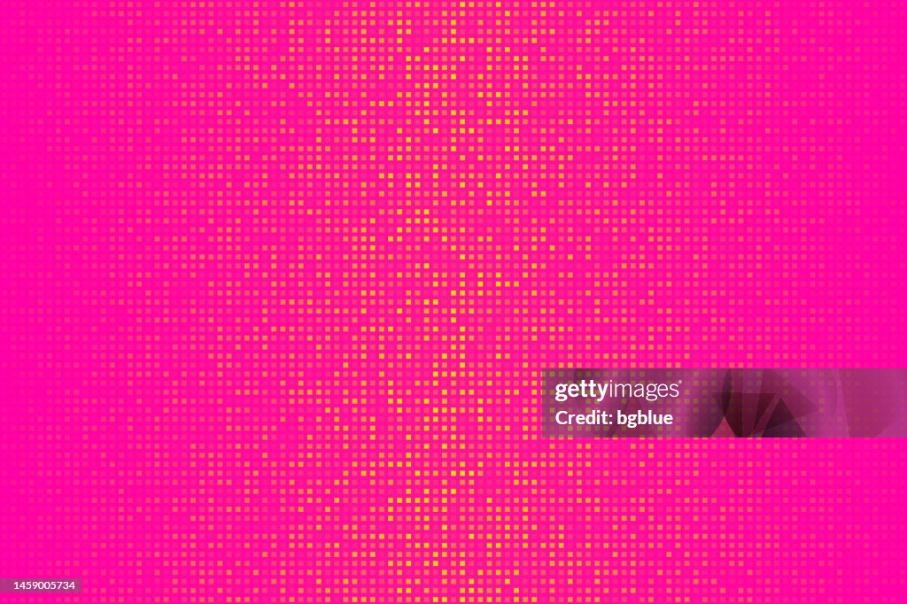 Abstract Orange halftone background with dotted - Trendy design