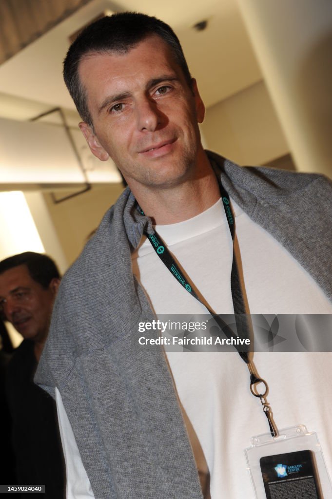 Mikhail Prokhorov attends Calvin Klein Courtside Club's opening party... News Photo - Getty Images Mikhail Prokhorov attends Calvin Klein Courtside Club's opening party... News Photo - Getty Images
