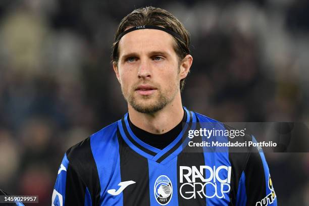 Hans Hateboer of Atalanta BC during the Serie A football match between Juventus FC and Atalanta BC at Juventus stadium. Turin , January 22th, 2023.