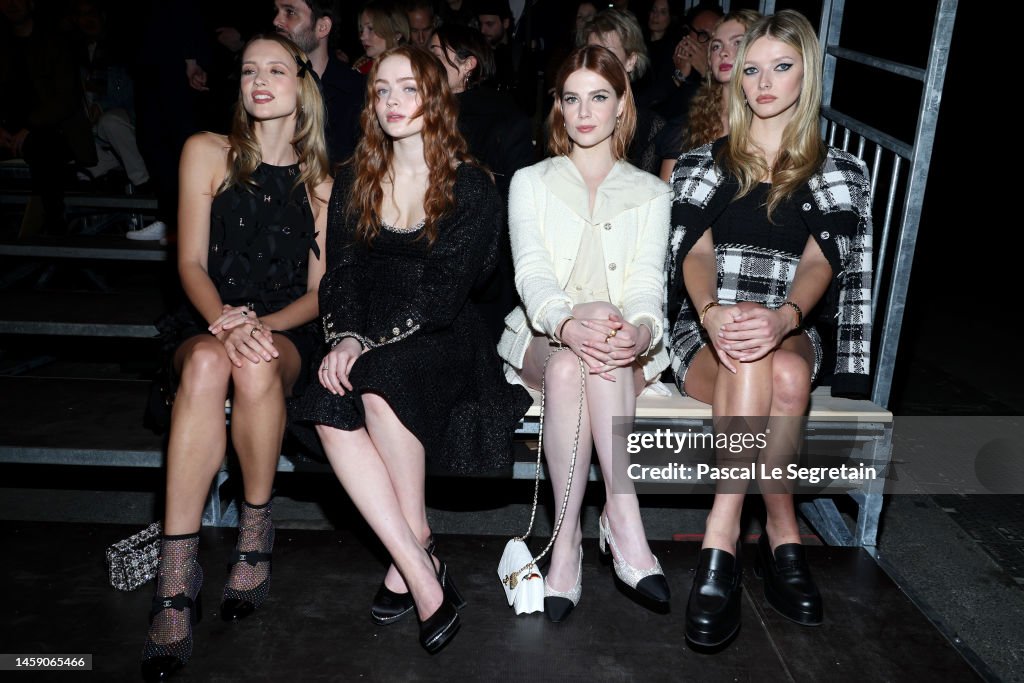 Chanel : Front Row - Paris Fashion Week - Haute Couture Spring Summer 2023