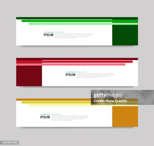 vektor abstrakte banner - dachbalken stock-grafiken, -clipart, -cartoons und -symbole