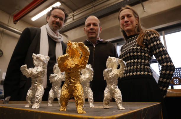 DEU: Artisans Craft Berlinale Bear Trophies Ahead Of 2023 Festival
