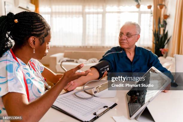 home healthcare - diabetes symptoms stock pictures, royalty-free photos & images