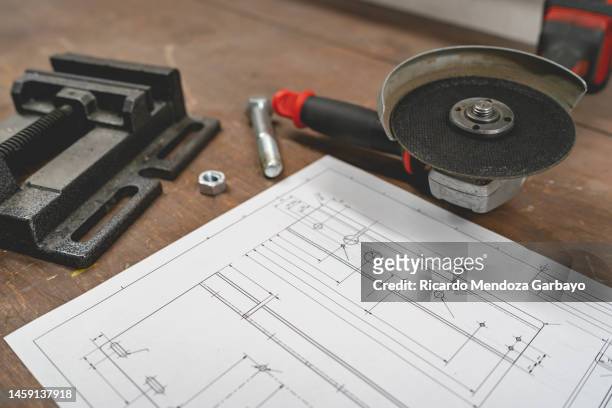 close-up of tools in the workshop - vice grip stock pictures, royalty-free photos & images