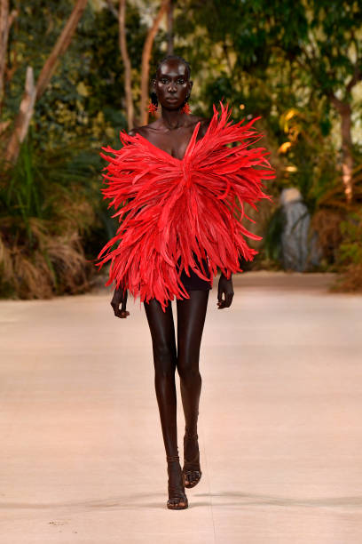 FRA: Celia Kritharioti : Runway - Paris Fashion Week - Haute Couture Spring Summer 2023