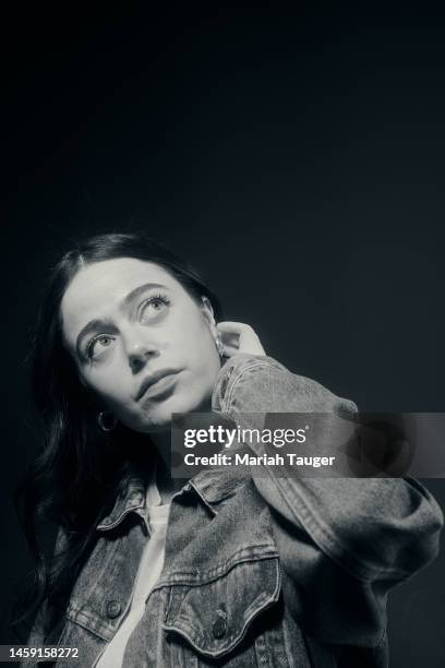 Molly Gordon of ‘Theater Camp’ is photographed for Los Angeles Times at the Los Angeles Times Studio at the Sundance Film Festival presented by Chase...