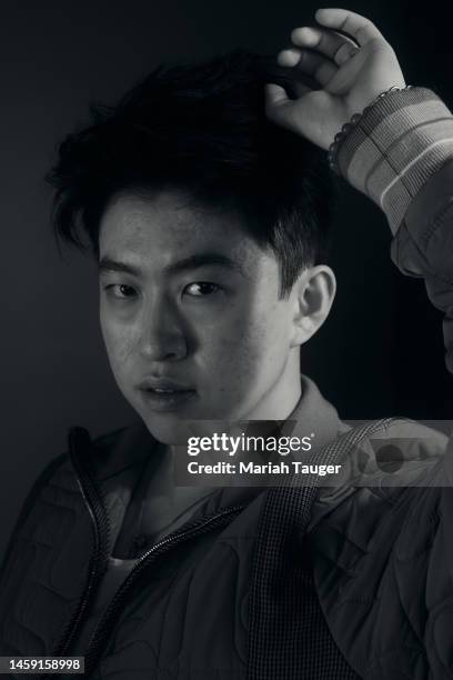 Rich Brian of 'Jamojaya' is photographed for Los Angeles Times at the Los Angeles Times Studio at the Sundance Film Festival presented by Chase...