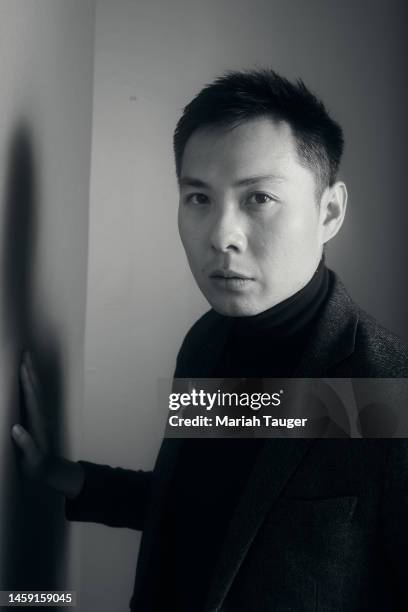 Anthony Chen of ‘Drift’ is photographed for Los Angeles Times at the Los Angeles Times Studio at the Sundance Film Festival presented by Chase...