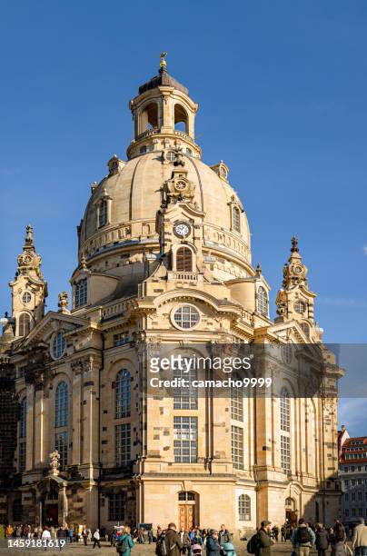 on november 12th, 2022, the frauenkiche in dresden. the church of our lady. - dresden frauenkirche stock pictures, royalty-free photos & images