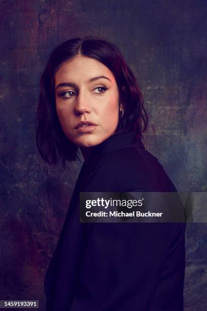 Adele Exarchopoulos of ‘Passages’ is photographed for Deadline at the Deadline Studio during the 2023 Sundance Film Festival at the Hotel Park City...