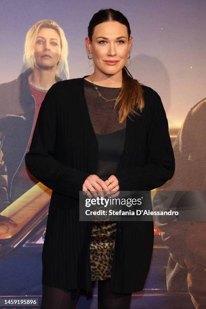 Benedetta Mazza attends the premiere of "Il Primo Giorno Della Mia Vita" at Cinema Odeon on January 24, 2023 in Milan, Italy.