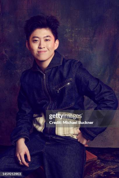 Rich Brian of 'Jamojaya' is photographed for Deadline at the Deadline Studio during the 2023 Sundance Film Festival at the Hotel Park City on January...