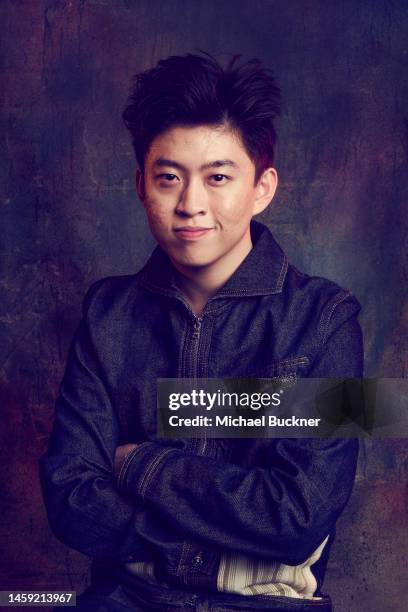 Rich Brian of 'Jamojaya' is photographed for Deadline at the Deadline Studio during the 2023 Sundance Film Festival at the Hotel Park City on January...