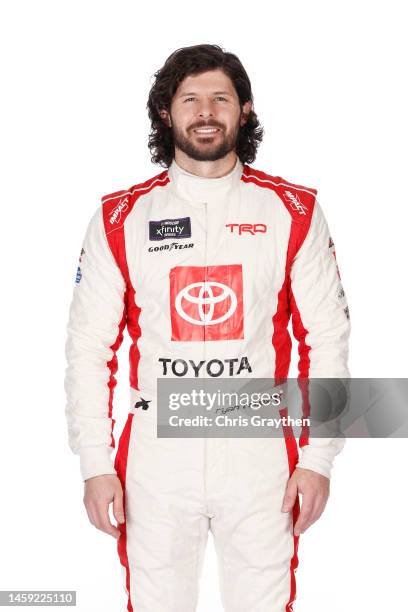 Poses for a photo Ryan Truex at Charlotte Convention Center on January 19, 2023 in Charlotte, North Carolina.