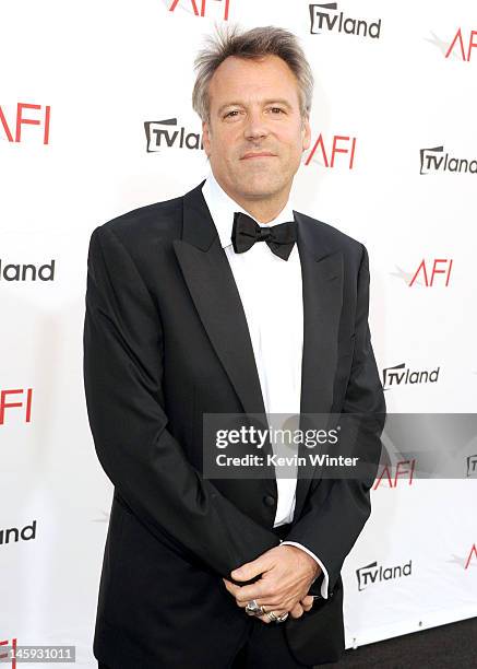 Director/cinematographer Wally Pfister arrives at the 40th AFI Life Achievement Award honoring Shirley MacLaine held at Sony Pictures Studios on June...