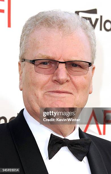 Sony chairman Sir Howard Stringer arrives at the 40th AFI Life Achievement Award honoring Shirley MacLaine held at Sony Pictures Studios on June 7,...