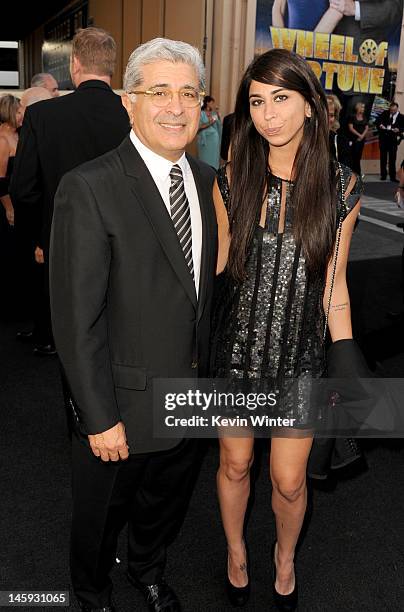Terry Semel and Courtenay Semel arrive at the 40th AFI Life Achievement Award honoring Shirley MacLaine held at Sony Pictures Studios on June 7, 2012...