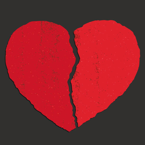 Heart Ripped Inhalf Torn Heart Photos and Premium High Res Pictures - Getty Images