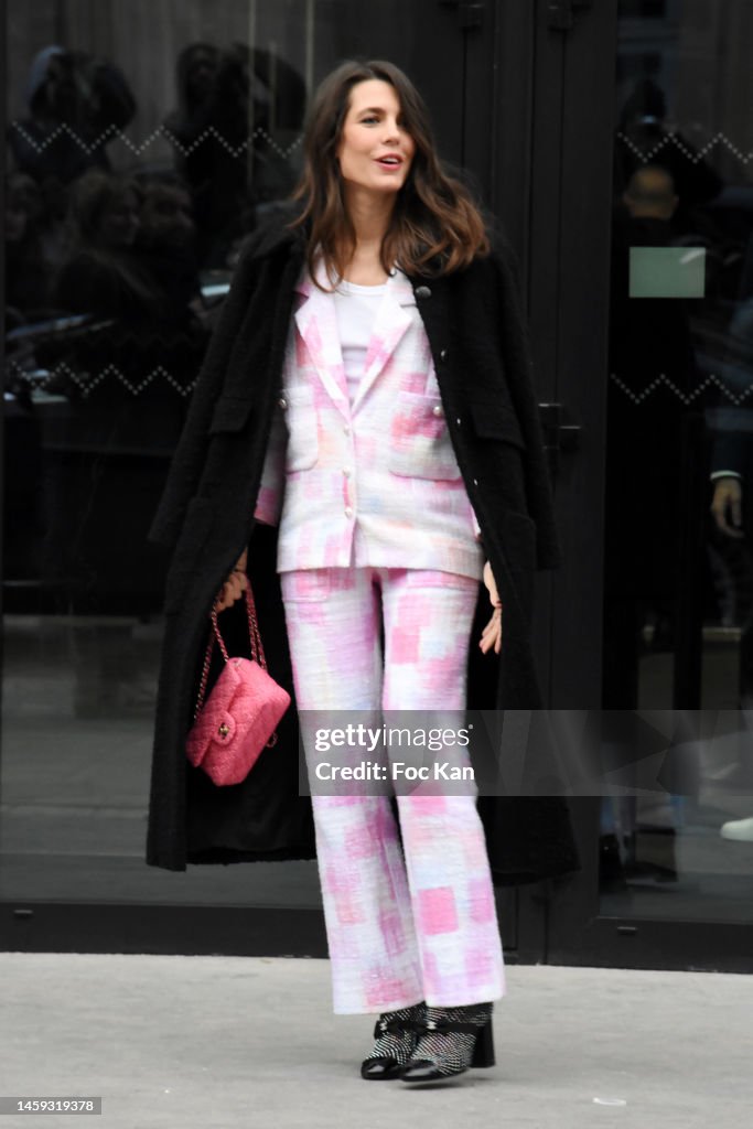 Chanel : Outside Arrivals - Haute Couture Spring Summer 2023