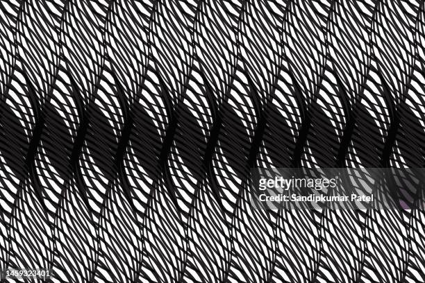 bildbanksillustrationer, clip art samt tecknat material och ikoner med twisting torsion movemen in abstract op art lines pattern. - optical illusion illustration