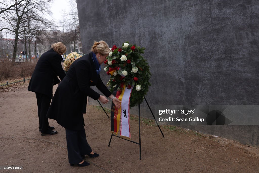 Berlin Commemorates Homosexual Victims Of The Nazis As Holocaust Remembrance Day Nears