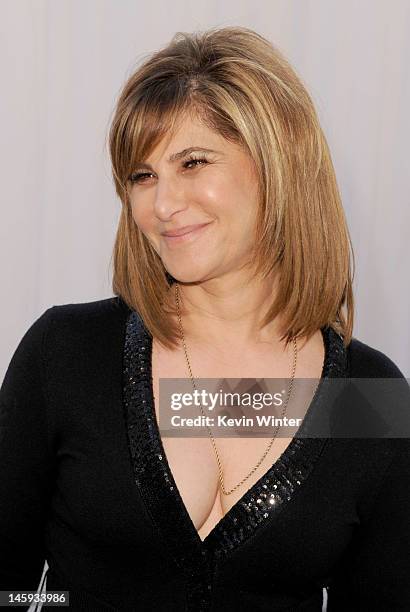 Co-Chairman of Sony Pictures Entertainment Amy Pascal arrives at the 40th AFI Life Achievement Award honoring Shirley MacLaine held at Sony Pictures...