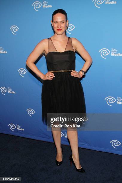 Kara Janx of Bravo's Project Runway All-Stars attends the Time Warner Cable Media "Cabletime" Upfront at Yotel Hotel on June 7, 2012 in New York City.