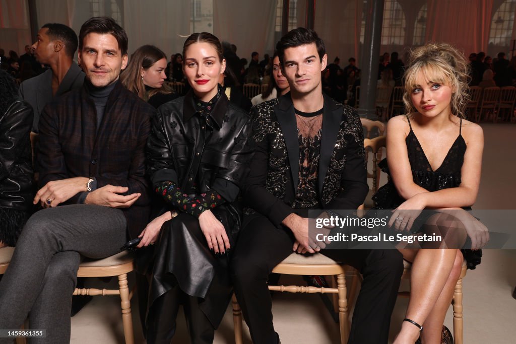 Elie Saab : Front Row - Paris Fashion Week - Haute Couture Spring Summer 2023