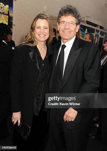 Disney chairman Alan Horn and Cindy Horn arrive at the 40th AFI Life Achievement Award honoring Shirley MacLaine held at Sony Pictures Studios on...