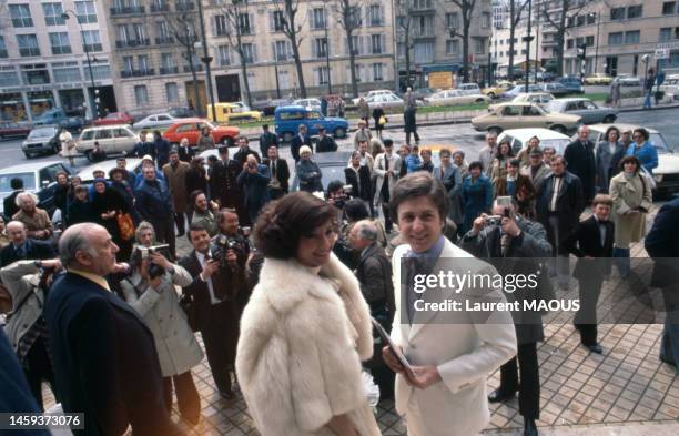 Le mariage de Denise Fabre et Francis Vandenhende, le 14 avril 1978, à Neuilly-sur-Seine.