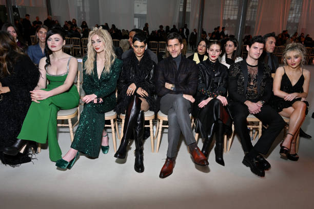 FRA: Elie Saab : Front Row - Paris Fashion Week - Haute Couture Spring Summer 2023