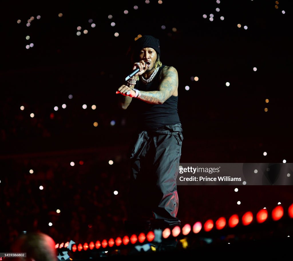 Future Rapper Fat Nov Rapper Future performs during