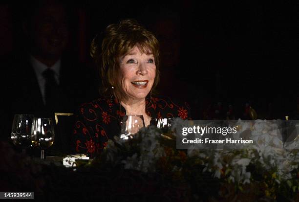 Honoree Shirley MacLaine attends the 40th AFI Life Achievement Award honoring Shirley MacLaine held at Sony Pictures Studios on June 7, 2012 in...