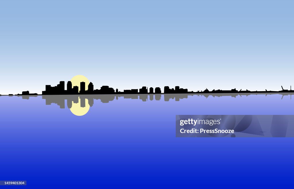 Tampa, Florida Skyline