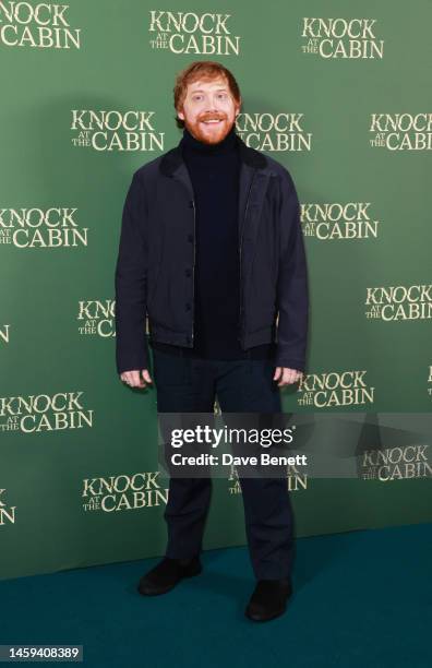 Rupert Grint attends a special screening of "Knock At The Cabin" at the Vue West End on January 25, 2023 in London, England.