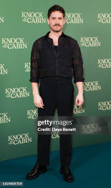 Ben Aldridge attends a special screening of "Knock At The Cabin" at the Vue West End on January 25, 2023 in London, England.