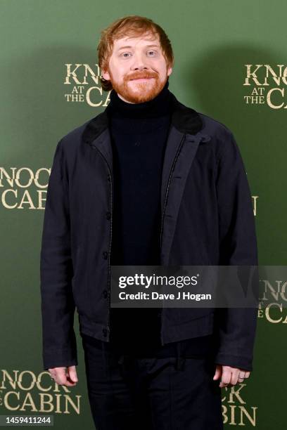 Rupert Grint attends the "Knock at the Cabin" UK Special Screening at Vue West End on January 25, 2023 in London, England.