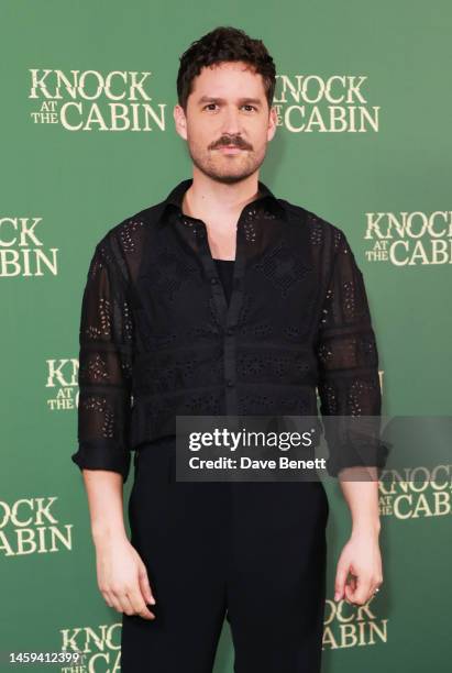 Ben Aldridge attends a special screening of "Knock At The Cabin" at the Vue West End on January 25, 2023 in London, England.