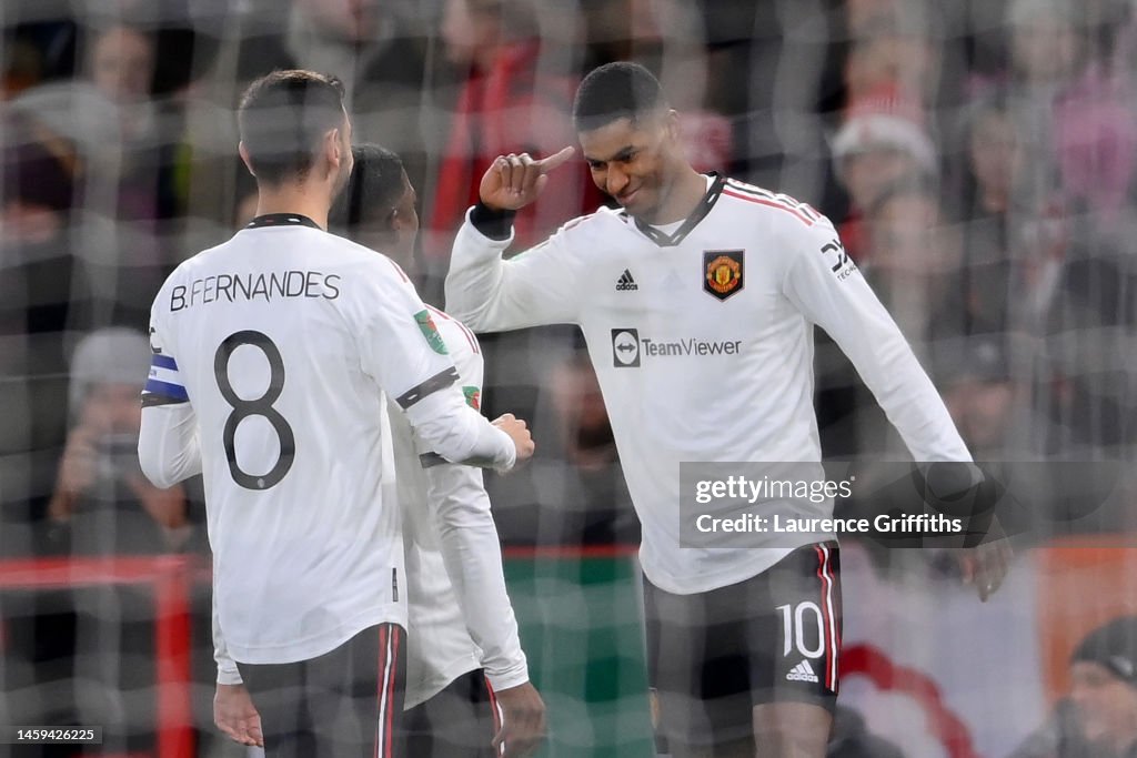 Nottingham Forest v Manchester United - Carabao Cup Semi Final 1st Leg